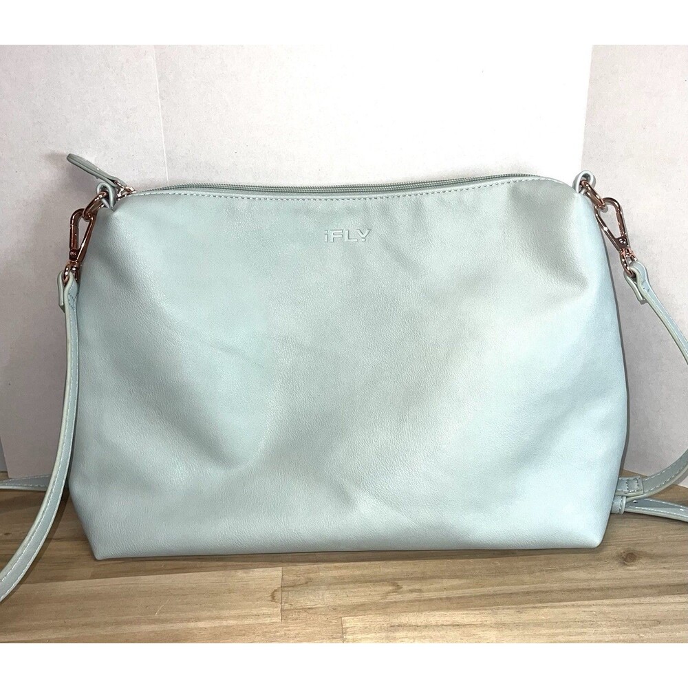 iFly Bag Blue & Rose Gold